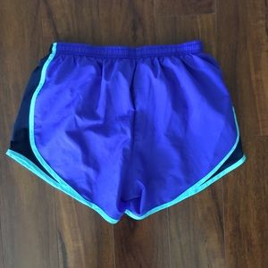 Nike Shorts - Nike Dri Fit Shorts With Drawstrings and Line Blue Nike Shorts - Nike Dri Fit Shorts With Drawstrings and Line Blue